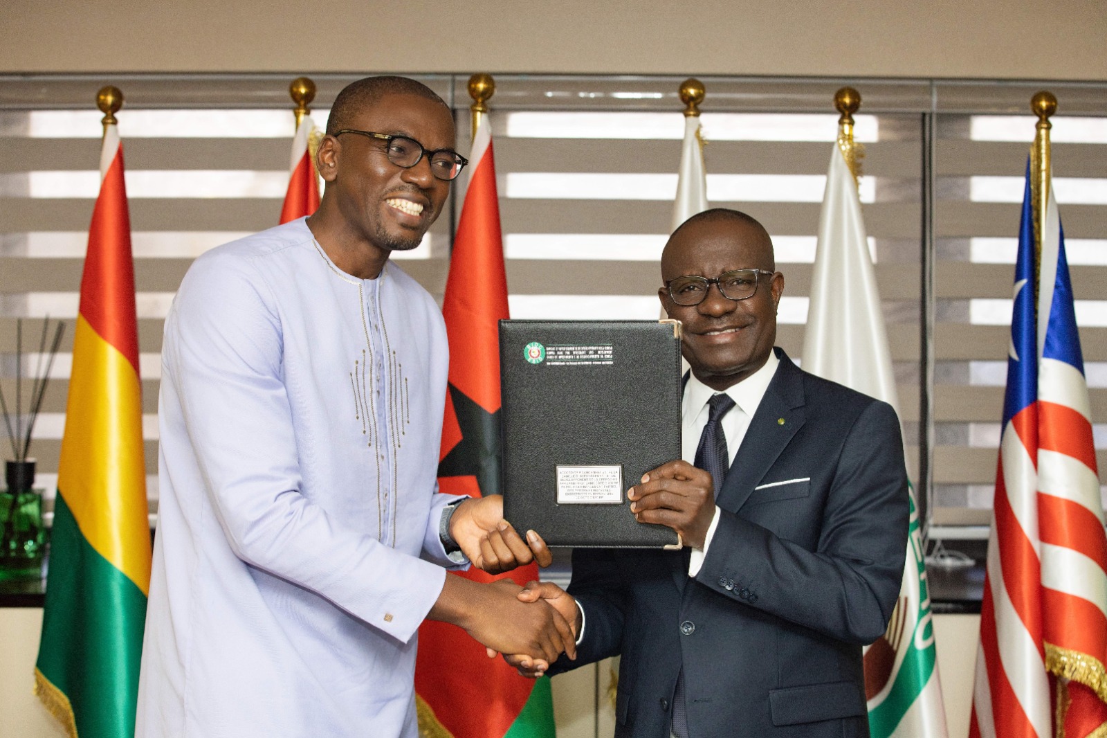 Côte d’Ivoire : la BIDC et Afriland First Bank CI signent un partenariat de 10 milliards FCFA pour soutenir les PME